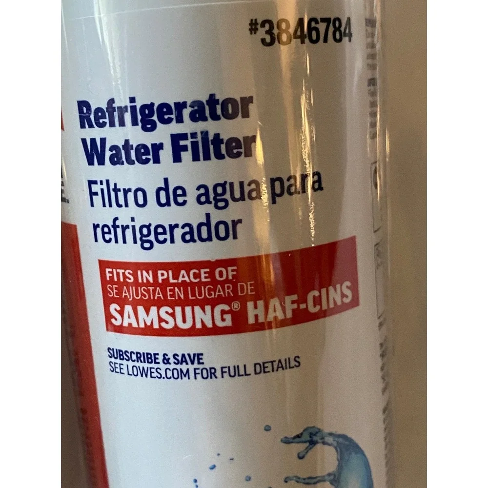 Project Source S-2-2 Refrigerator Water Filter 2-Pack Samsung HAF-CINS 3846784